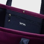 Resim Unisex Bagsib Neopren Plaj Çantası Mor