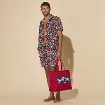 Resim Unisex Britbag Plaj Çantası Kırmızı