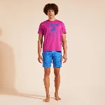Picture of Erkek Turtle Logo Portisol Tişört Pembe