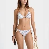 Picture of Kadın Fleur Micro Ronde des Tortues Bikini Üstü Beyaz