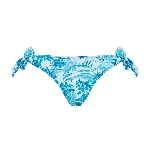 Picture of Kadın Tahiti Flowers Flamme Bikini Altı Beyaz