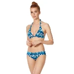 Resim Kadın Flechett Bikini Üstü Lacivert
