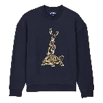 Picture of Erkek the Year of The Rabbit Sweet Sweatshirt Lacivert