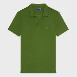 Resim Erkek Pirinol Tencel Polo Yeşil