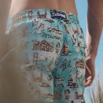 Picture of Erkek Moorea Vilebrequin İstanbul Limited Edition Mayo Mavi
