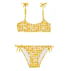 Resim Kız Çocuk Turtle Vichy Gwendy Bikini Sarı